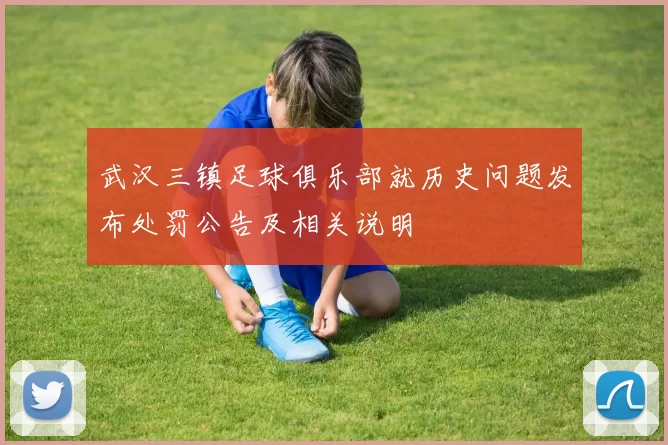 武汉三镇足球俱乐部就历史问题发布处罚公告及相关说明